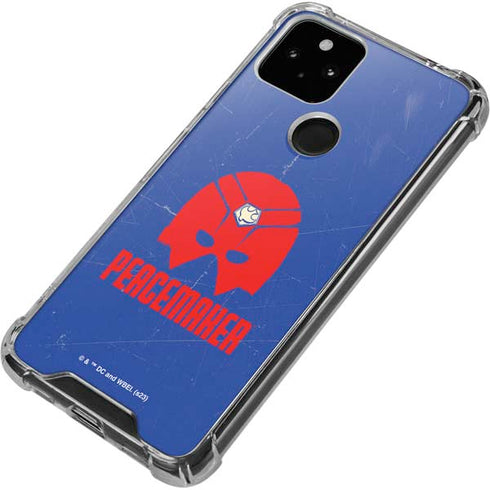 DC Comics Peacemaker Helmet Google Pixel 5 Clear Case